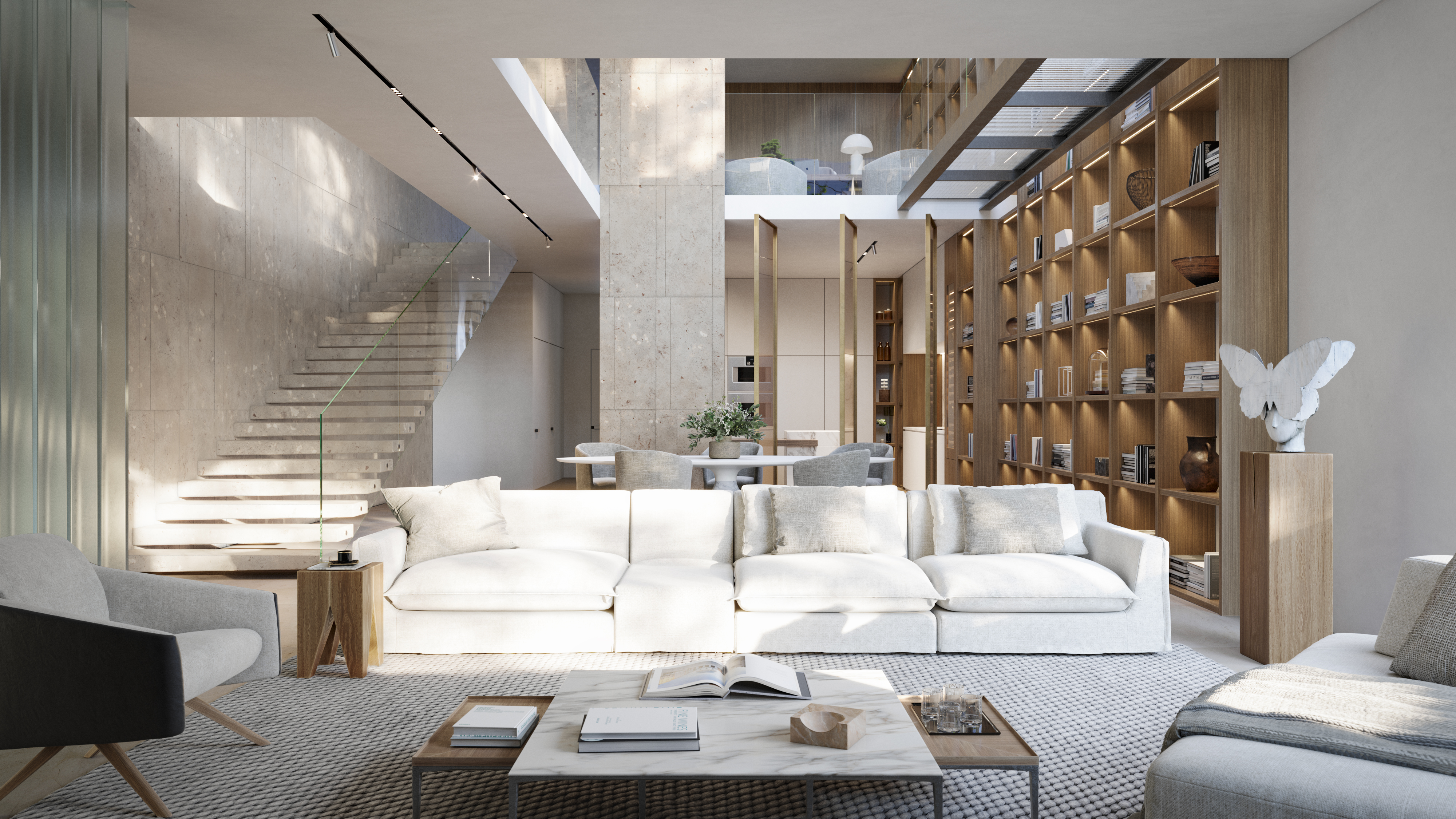 Surf Row living room